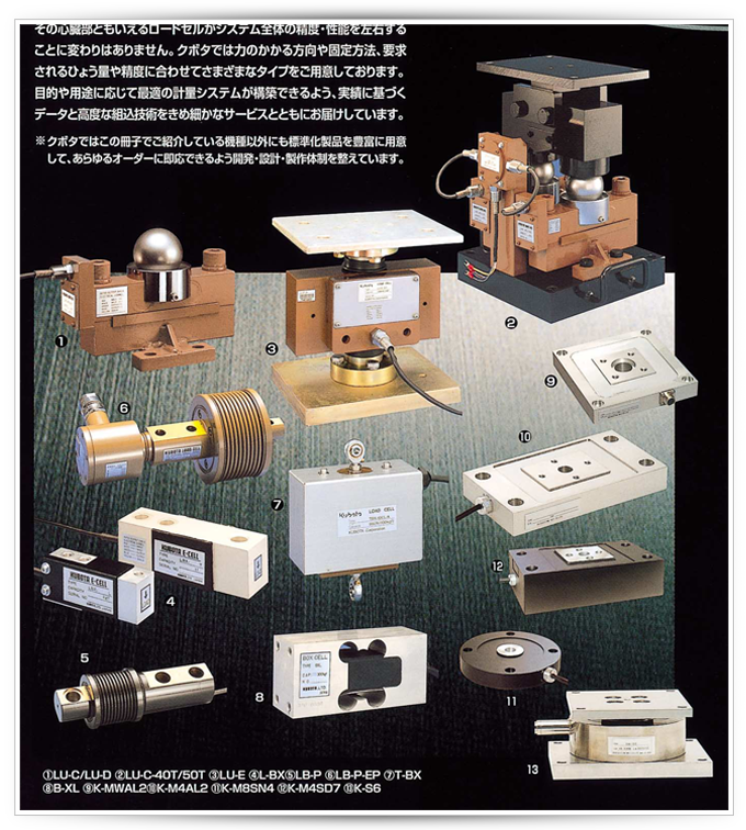 KUBOTA  荷重元